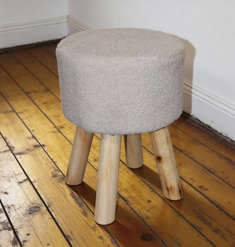 Polster sitzhocker beige - polster, 40