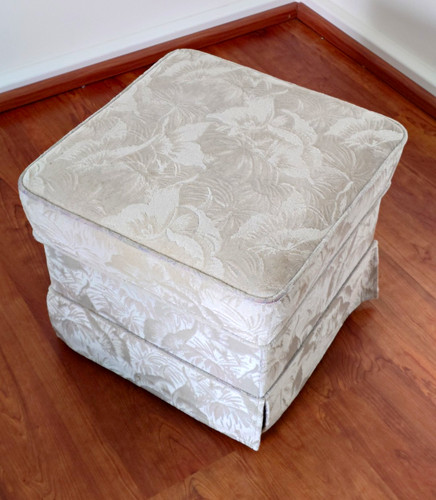 Beige fußhocker quadratisch - fußhocker,