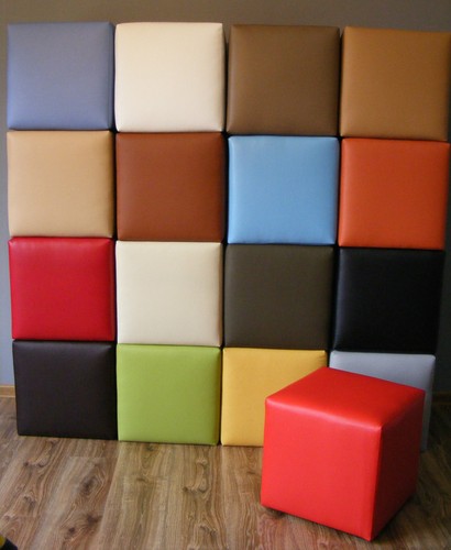 Sitzwürfel hocker kunstleder - hocker,