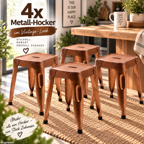 Metall hocker sitzhocker - hocker,