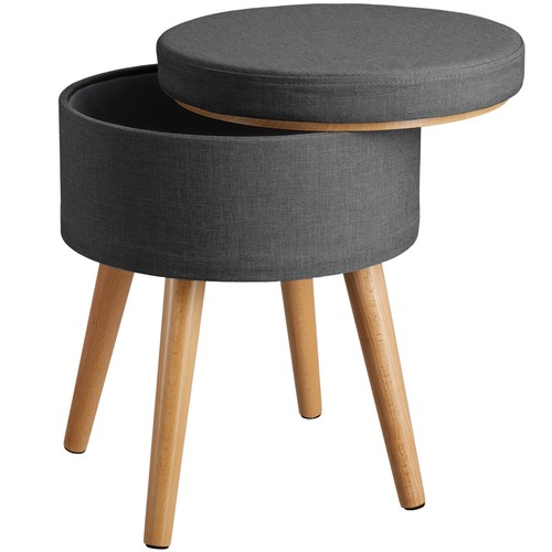 Sitzhocker yara gepolstert - sitzhocker,
