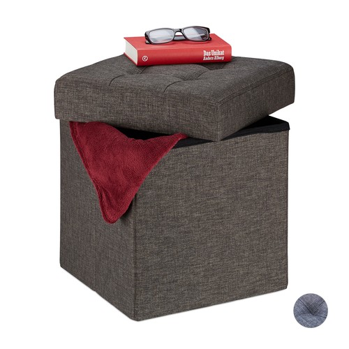 Sitzhocker mit stauraum