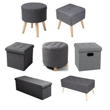 Sitzhocker mit Stauraum