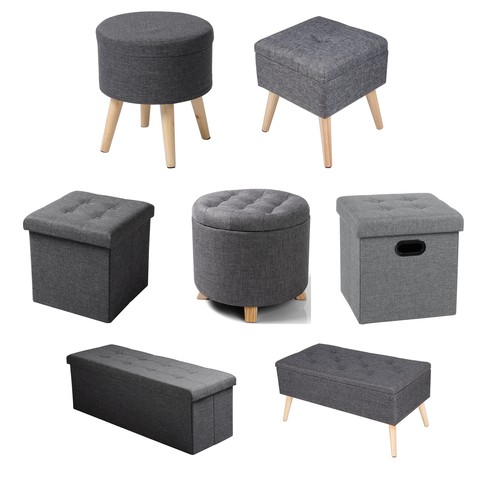 Sitzhocker mit stauraum - sitzhocker,