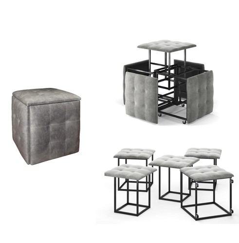 Sitzwürfel pouf 5 - 5-in-1,