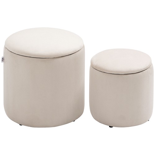 2er sitzhocker ottomane - 2er, mit