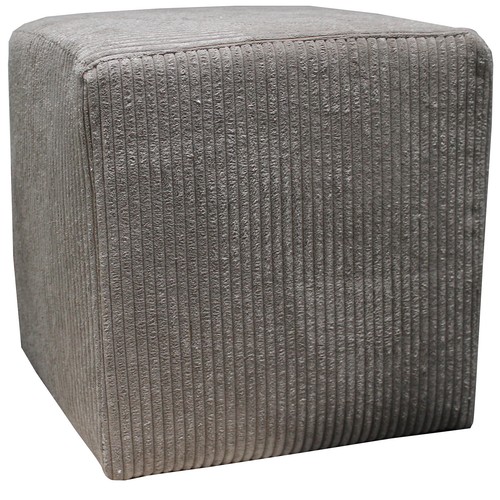 Hocker hellbraun cord - -,