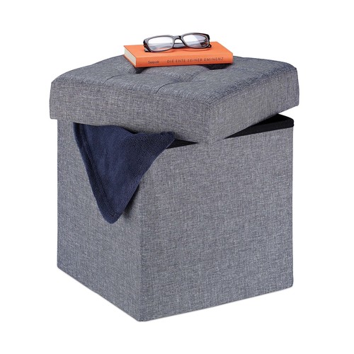Sitzhocker mit stauraum